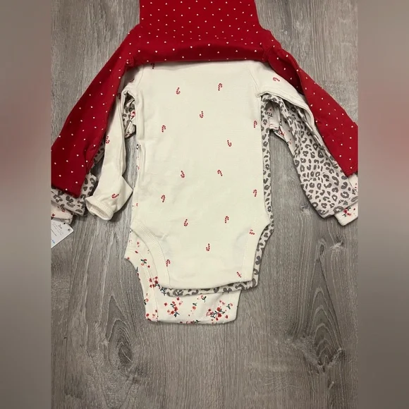 Lot of 3 Carter's 3 Month Items- Sleep Sacks and Bodysuits- NWT - Picture 3 of 11